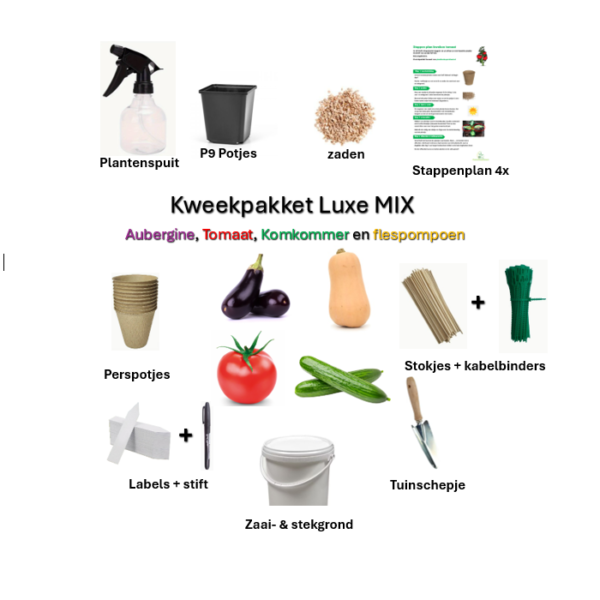 kweekpakket luxe mix